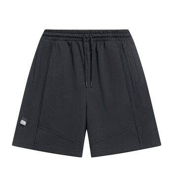 李宁中国李宁短裤男子23夏季新款运动宽松吸湿排汗纯棉短卫裤akst069