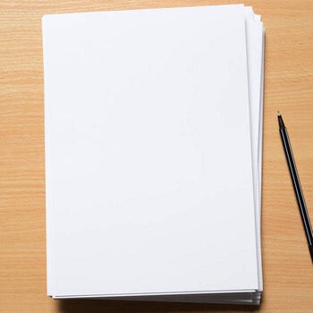 加厚a3a4手抄报专用纸4k8k小学生空白手抄报纸4开8开绘画纸小报纸 【a