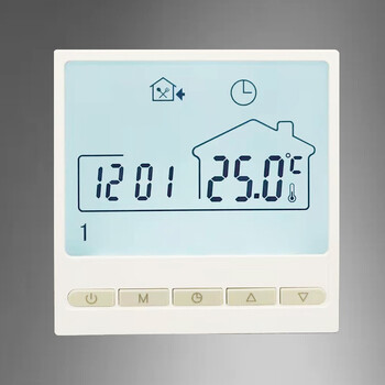 水暖温控器地暖开关电热执行器分室控制面板触摸屏智能编程开关远程