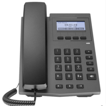 艾特欧A800 IP网络SIP电话机POE供电VOIP局域网100M兆语音双线网口 A800IP电话机+HD300耳机