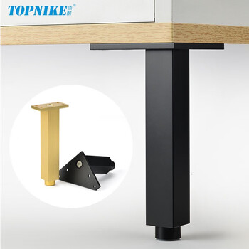 顶耐家具脚垫铝合金橱柜腿家具腿柜垫脚浴室柜支撑脚电视柜脚方形 g