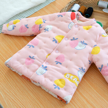 豆苗儿婴儿纯手工棉花棉袄男女宝宝儿童秋冬加厚保暖内胆弹力棉衣服冬