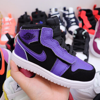 nike/耐克 官网儿童鞋aj魔术贴鞋篮球鞋男童女童高帮板鞋运动鞋学生