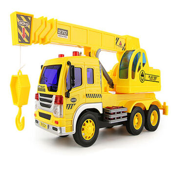 大号儿童玩具车回力惯性小汽车男女孩宝宝玩具礼物吉普四驱越野车吊车