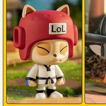 英雄联盟手办盲盒 约德尔人潮玩盲盒车载桌面摆件公仔确认款亚索萨勒