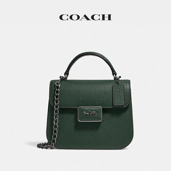 官方直售 Tc Coach 蔻驰alie顶部手柄女士手袋v5 亚马逊绿色 图片价格品牌报价 京东