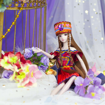 叶罗丽娃娃精灵梦叶罗丽罗丽仙子冰公主29cm可化妆改妆娃娃关节可动