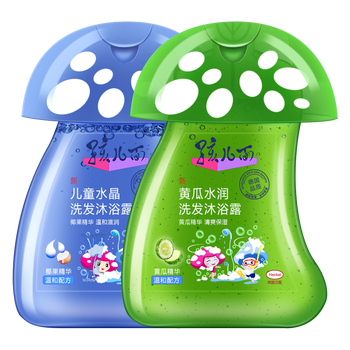 孩儿面儿童宝宝草莓柔滑洗发水沐浴露二合一270ml无泪滋润保湿 270ml
