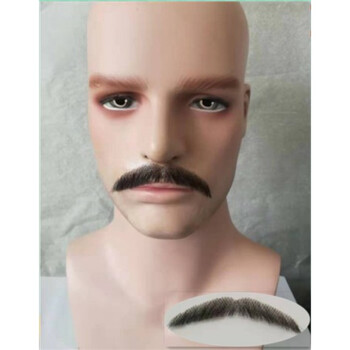 假胡子仿真假胡须 影视假胡子男 仿真胡须八字胡道具胡子 演出胡须