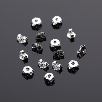 尚戈shangge耳堵925蝴蝶耳钉塞耳环耳钉金属耳托精品耳饰耳钉堵头银色