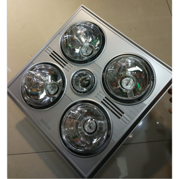 梦茜儿多功能浴霸三合一薄卫生间四灯暖浴霸嵌入式吊顶300x300换气 四