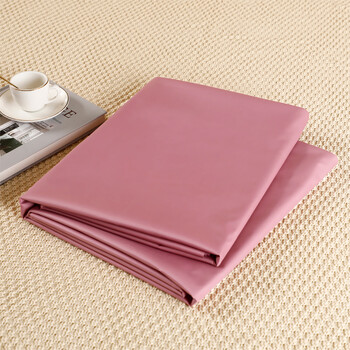 羽绒被被壳皮半成品防钻绒毛被套自充绒防羽绒内胆芯套贡缎布料 豆沙