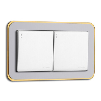 插座装饰框开关贴墙贴纯色家用简约现代装饰贴开关保护套插座框免粘