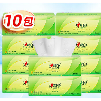 心相印mindactuponmind抽纸卫生纸家用实惠装大包纸巾抽纸面巾纸餐巾