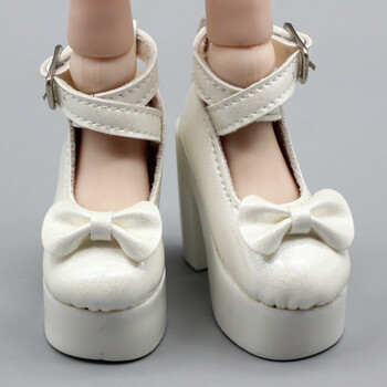 3分bjd娃娃高跟鞋60cm巴芘娃娃皮鞋精灵娃娃叶子萝莉换装公主鞋甄萌