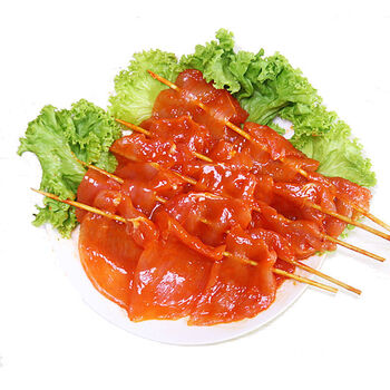 里脊肉串批发 里脊鸡肉串手抓饼里脊肉片串串香20串 鲜琛觅 1500g 50