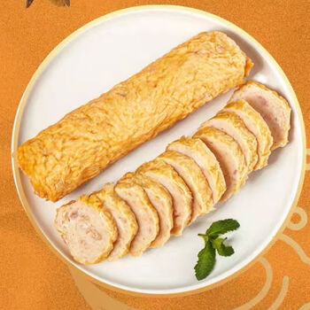 食味熊广东潮汕炸猪肉卷惠来广章隆江猪脚饭炸肉条肉饼潮汕肉 [卷章