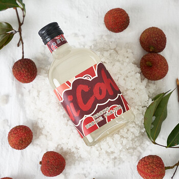 系列低度微醺果酒女士甜酒高颜值酒晚安酒发酵型果酒海盐荔枝300ml