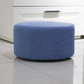小登子坐墩布艺地板家用矮凳子小卧室内客厅布艺坐墩板凳登子床上