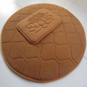 巧珑珠四季款加厚磕头莲花禅修坐垫跪拜禅修垫拜垫蒲团禅坐垫圆形