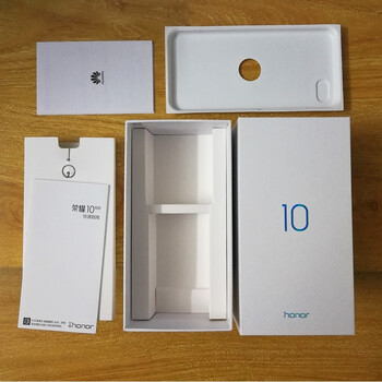 云旗专营荣耀10手机包装盒子荣耀10充电器头数据线全套配件打串码