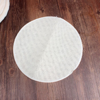 蒸笼布纯棉纱布家用不粘笼屉布蒸馒头包子垫布蒸笼垫圆形加厚大号5片