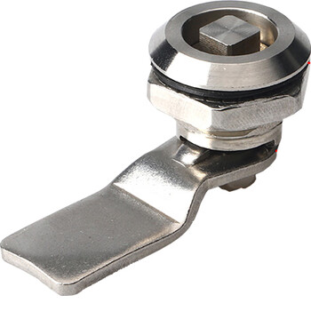 威陆 不锈钢电柜门锁  转舌锁 垃圾箱锁 ms705不锈钢四角锁芯不带钥匙