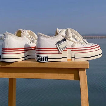 泊成筱半拖帆布鞋女乞丐鞋明星同款潮鞋夏季街拍布鞋ins外穿百搭鞋
