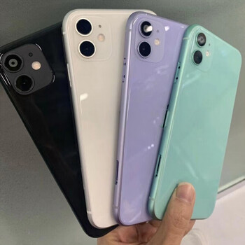 庆佳凯适用于 适用苹果xr改12方形后壳后盖iphonexr改11后壳总成中框