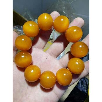 檀福匠保真天然甲手串甲山龟壳手链转运男女款22mm珠子尺寸22mm11颗