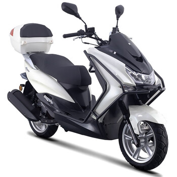 wonlon望江铃木sp150国四电喷125燃油踏板摩托车省男女式整可上牌 护