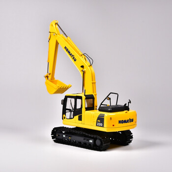 小松挖掘机模型小松pc220200lc挖掘机仿真合金模型液压金属原厂工程车