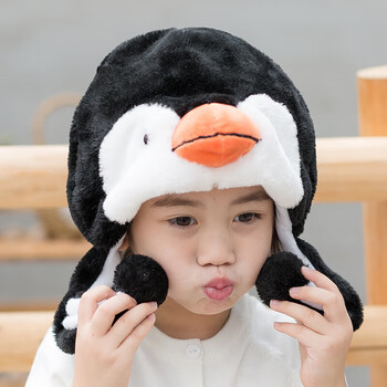喝水幼儿园道具舞台剧表演帽子卡通保暖话剧表演头饰团购团购 乌鸦