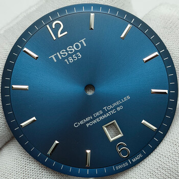 手表表盘配件 同款1853表盘原厂t099407a杜鲁尔字面原装刻度盘t09940