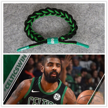 nba手环篮球球星款新配色小狮子头运动欧文11号鞋带手环 欧文新配色