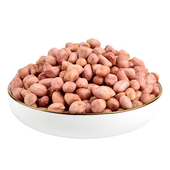 花生米不带壳新鲜粉皮花生粒花生仁种大粒晒干散装花生米仁精选5斤