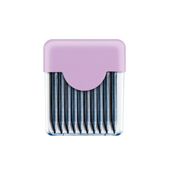 马培德maped 圆规铅芯笔芯2mm紫盒10支装 圆规2b铅芯考试专用通用替芯