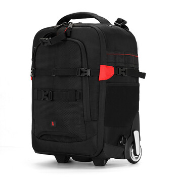 蓝桦静相机包大容量防水相机包拉杆箱适用于佳能尼康双肩相机包包大号