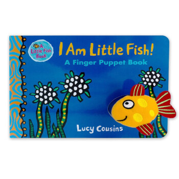 现货I Am Little Fish!a Finger Puppet Book我是一只小鱼 早教启蒙