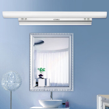 雷士照明（NVC）led镜前灯化妆壁灯镜柜灯卫生间浴室灯具 简约现代风格暖白光长度59cm8W