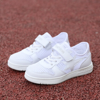 小学生小白鞋男男童鞋子白色运动鞋女童小白鞋小学生板鞋儿童中大童