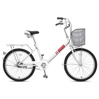 凤凰自行车20/22英寸学生成人淑女复古轻便代步普通勤女士公主单车