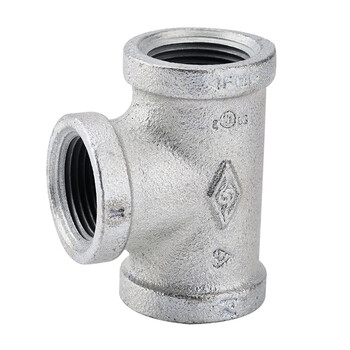 星期十 镀锌玛钢管件正三通铸铁6分dn20国标加厚定制