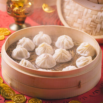 上海南翔小笼包180g/10只装灌汤包子面食早餐方便速食 南翔小笼1包 苏