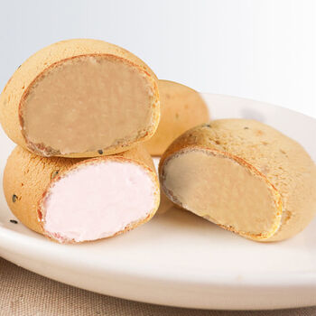 蔓越莓手指麻薯面包办公零食下午茶女生休闲食品代餐小吃 爆浆麻薯