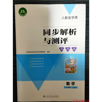 人教金学典小学同步解析与测评学考练数学六6年级上册含试卷答案