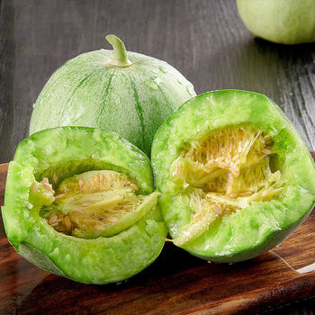 柘城助农馆绿宝石甜瓜香瓜脆瓜现摘甜青皮小瓜蜜瓜净重5斤果单果200g