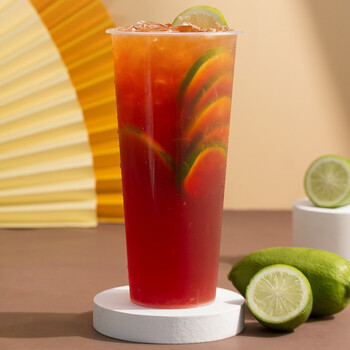 泰绿柠檬茶 泰式柠檬茶绿暴打柠檬茶手打柠檬茶500g 爆红柠檬茶