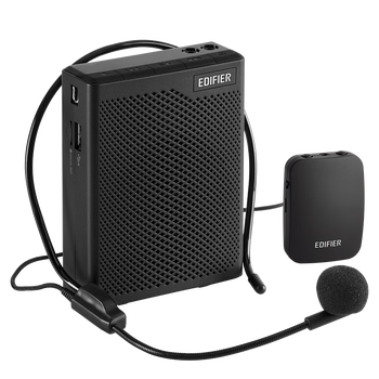 漫步者(edifier)小蜜蜂扩音器无线版教师上课教学讲课通用便携式防