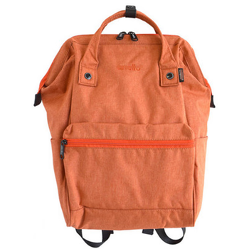 anelloanello双肩包日本乐天新款男女离家出走妈咪包学生背书包柠檬橙